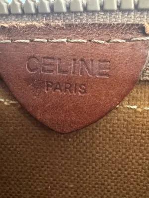 Celine Vintage Clutch Macadam Triomphe Coated Canvas Clutch Wristlet thumbnail 7