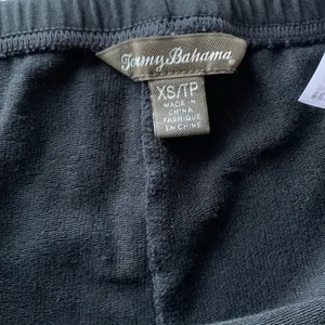 Tommy Bahama Thick Base Layer Style Cozy Black Leggings XS thumbnail 2