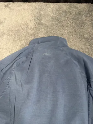 Jockey Quarter-Zip SCUBA 1/4 zip Long Sleeve Top blue NEW NWT MSRP$50 medium thumbnail 10