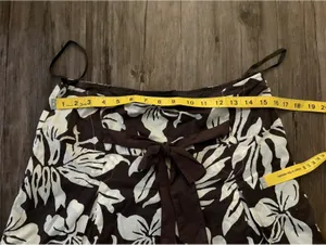 NWT Dimri Skirt 8P Brown Floral A Line Midi Boho Y2k thumbnail 6