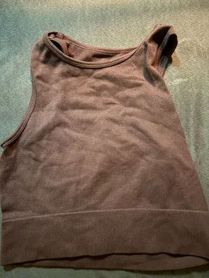 Brown Crop Top Size M thumbnail 1