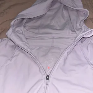 Sweaty Betty Lavender Hooded Zip Up Athletic Jacket Running Workout Activewear thumbnail 5