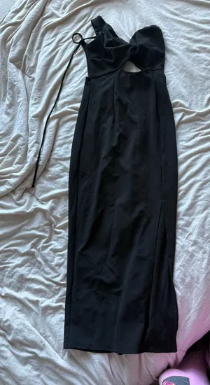 Black Hello Molly Midi Dress thumbnail 1
