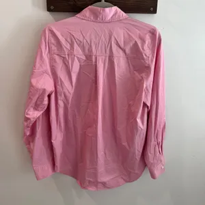 & Other Stories Stockholm Atelier Pink Cotton Button Down Shirt Size 2 thumbnail 4