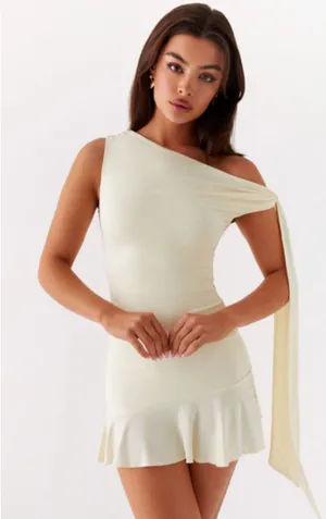Peppermayo Palm House Mini Dress Yellow thumbnail 1
