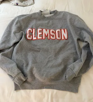 Clemson champion crew neck thumbnail 1