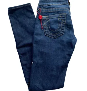 True Religion Jeans Women’s Sz 25 Skinny Mid-rise thumbnail 1