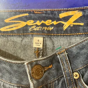 Seven7 High Rise Tapered Skinny Jeans Vintage Wash | Premium Cotton Denim Sz4 thumbnail 2