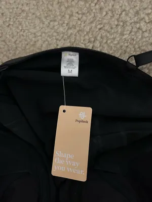 Amazon Bodysuit Leather Black thumbnail 3