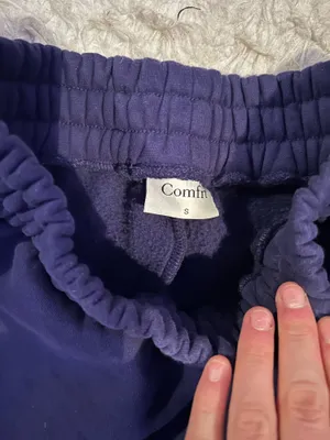 Comfrt Purplish Navy Blue Sweatpants thumbnail 3