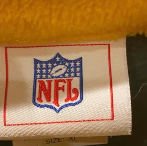 NFL Green Bay Packers Fleece Quarter Zip Sweatshirt Embroidered Retro XL thumbnail 4