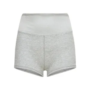Alo Yoga Women's Gray High-Waist Shorts thumbnail 2