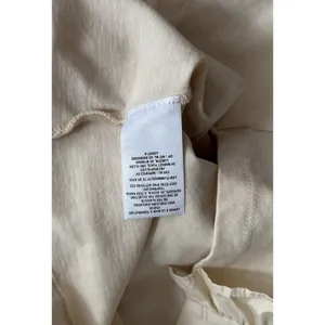 Anthropologie Karina Ruffle Top Size XL 100% Cotton Cream Ruffled Blouse Boho thumbnail 16