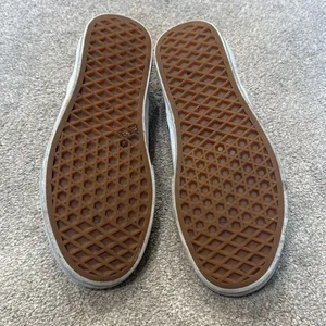 Vans Blue White Checkered Print Slip On Sneakers Size 6.5 thumbnail 1