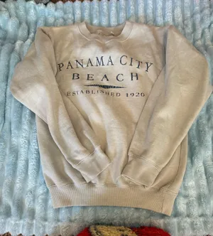 Miami apparel Panama City sweater Tan thumbnail 1