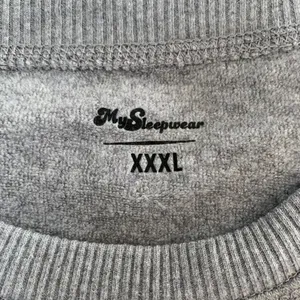 My Pillowbrand Pajama Top XXXL Gray Long Sleeve Lounge Cozy‎ Comfy thumbnail 5