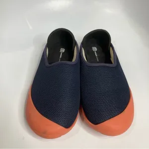 Mahabis indoor outdoor slippers size 39‎ navy blue salmon thumbnail 2