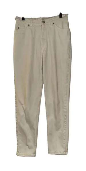 Vintage Levis 912 Slim Fit Tapered Leg Jeans White Orange Tab 11 Short Raw Waist thumbnail 1