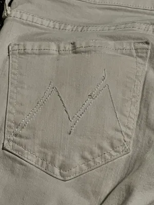 Mother Womens 27x32 pony boy fray jeans thumbnail 11