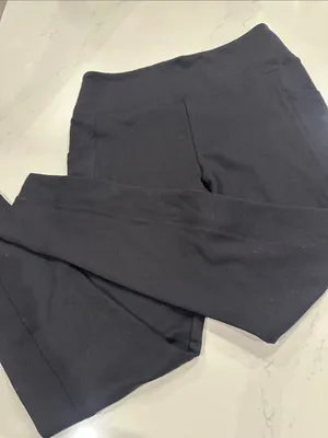 Lou‎ & Grey black skinny leggings with side pockets size medium thumbnail 1