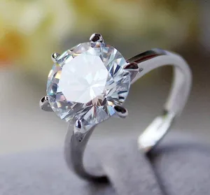 5ct halo 4.5 5 6 7 8 9 10 Diamond Cz Silver 925 Cushion Engagement Proposal Ring thumbnail 1