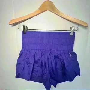 FREE PEOPLE Movement The Way Home Short Electric Colbalt Blue Purple Sz S Active thumbnail 5