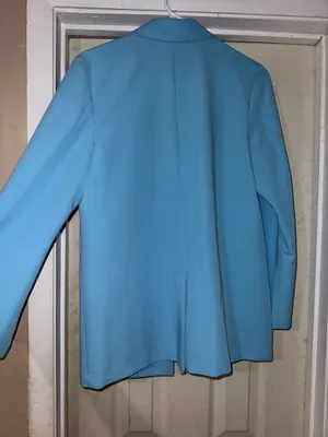 Worthington Women’s Oversized Blazer Blue thumbnail 3