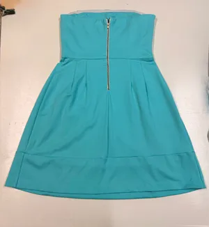 Amanda Uprichard Dress strapless aqua/turquoise thumbnail 6