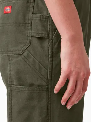 NWT Overalls Dickies Relaxed Fit Bib Overalls, FB206 Rinsed Moss Green 2XL thumbnail 7