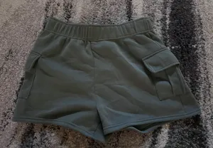 Green Soft Cargo Shorts thumbnail 1