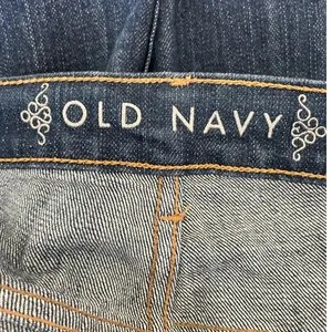 Old Navy Jeans Women Flared Leg Casual Size 18‎ Blue Denim Durable Minimalistic thumbnail 2