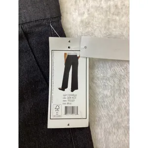 Nine West Jeans Womens‎ Dark Wash Wide Leg Trouser Pants Size 4 SDNWB3327 NEW thumbnail 4