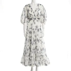 NWT Zimmermann Pleated Midi Dress thumbnail 5