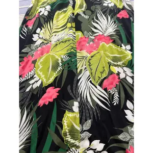 Express Maxi Dress XS tropical Black Pink Hawaii Beach resort thumbnail 5