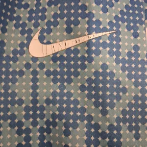Nike Blue Patterned Long-Sleeve Top thumbnail 3