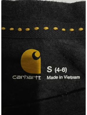 Carhartt Long Sleeve Black Tee - Size S (4-6) thumbnail 2