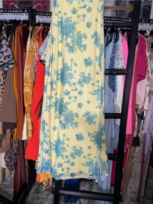 Selfie Leslie Fortune Lace Trim Floral Mesh Midi Dress Womens XL EUC thumbnail 8