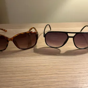 Tortoise Shell and Black Aviator Sunglasses Lot of 2 thumbnail 5