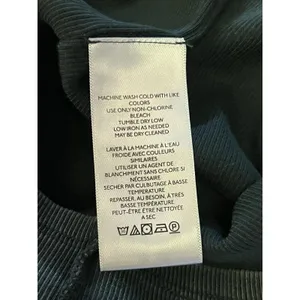 We The Free Shirt Womens XS Gray Ribbed Cap Sleeve Crew Neck Knit Stretch Top thumbnail 8