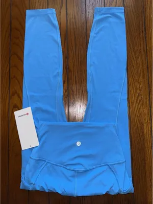 Lululemon Align With Pockets High Rise 25” Ocean Wave Size 4 NWT thumbnail 1