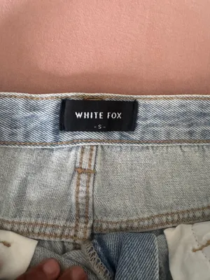 White Fox Mini Denim Skirt Boutique thumbnail 4