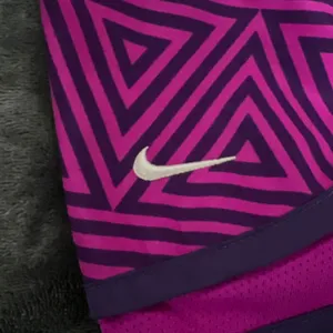 Nike Women's Tempo Dri-Fit Purple Geometric Triangle Running Shorts thumbnail 4
