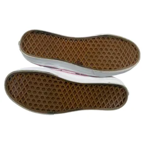 Vans Classic Slip-On OMG White Pink Black Canvas Sneakers Womens 7.5‎ Mens 6 thumbnail 5
