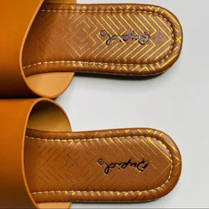 Brown and Golden‎ Qupid Sandals for Women thumbnail 5