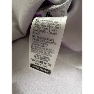 Alphalete Woman’s ELMTS Short SLEEVE Crop - Lilac ,Size Medium thumbnail 14