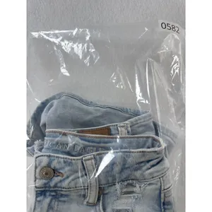 American Eagle Next‎ Level Stretch Distressed Denim Shorts Light Wash Womens 0 thumbnail 7