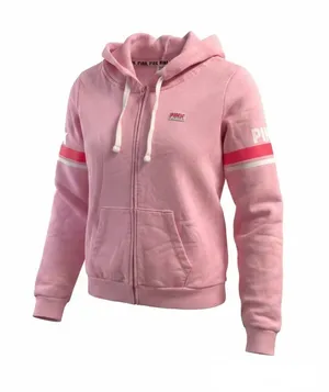 Victoria's Secret PINK Pink Zip-Up Hoodie thumbnail 1
