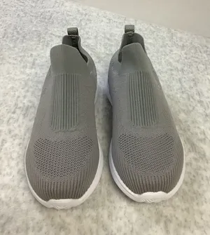 Propet TravelBound Slip On Sneakers Grey‎ Knit Walking Shoes Womens 6 XW WAT104M thumbnail 1