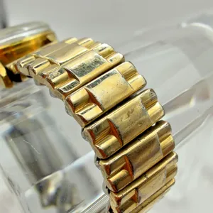 Medco 17 Jewels Selfwinding Swiss Made Ladies Watch Date Gold Tone Parts thumbnail 6