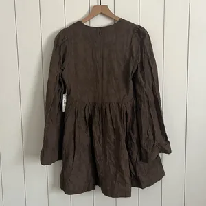 Tuckernuck Hyacinth House Brown Flare Sleeve Mini Dress thumbnail 7